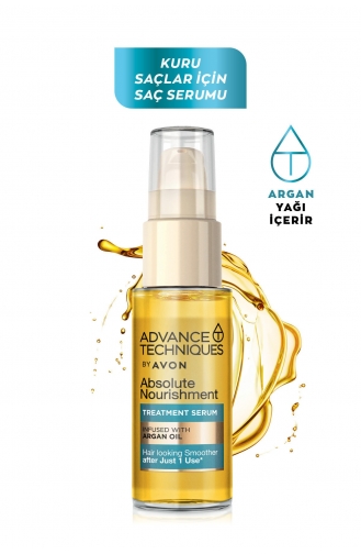 Avon Advance Techniques Absolute Norishment Treatment Serum 30 Ml. SAMPUAN1545-01 Beyaz