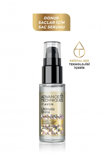 Avon Advance Techniques Ultimate Shine Treatment Serum 30 Ml. SAMPUAN1544-01 Beyaz