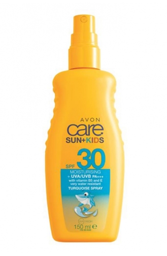 Avon Care Çocuklar Için Turkuaz Renkli Güneş Spreyi Spf30 150 Ml. SUN00119-01 Sarı