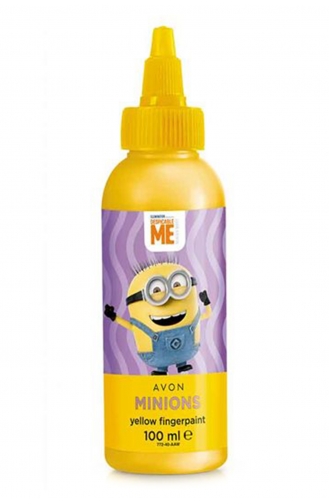 Avon Minions Sarı Parmak Boyası Vücut Temizleyicisi 100 Ml. SAMPUAN1416-01 Sarı