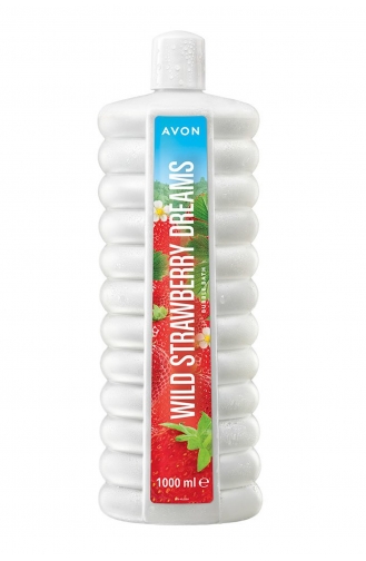 Avon Senses Wild Strawberry Dreams Banyo Köpüğü 1 Lt. SAMPUAN0037-01 Beyaz