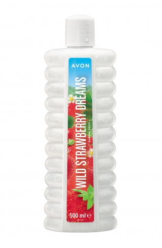 Avon Senses Wild Strawberry Dreams Banyo Köpüğü 500 Ml. SAMPUAN0165-01 Beyaz