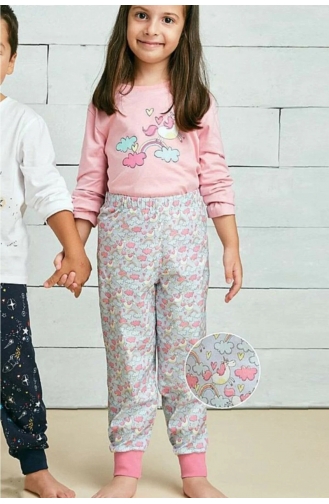 Avon Unicorn Kız Çocuk Pijama Takımı 3-4 Yaş KIY00379-01 Pembe