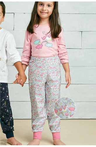 ملابس نوم للأطفال وردي 00380-01
