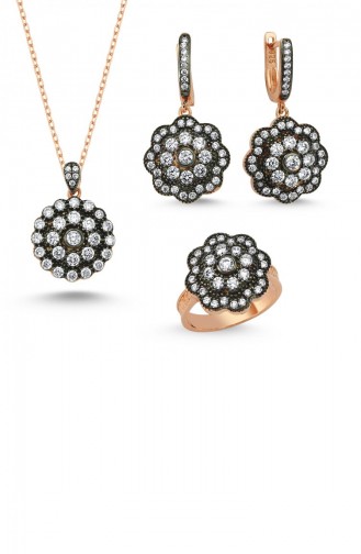 Rosa Haut Schmuck 008-5117
