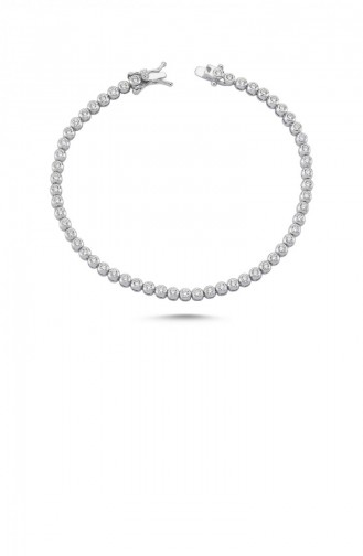 Silver Gray Bracelet 00197