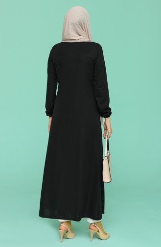 Black Abaya 1013-02