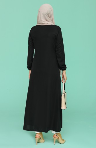 Black Abaya 1013-02