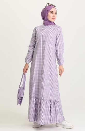 Robe Hijab Lila 5008-02