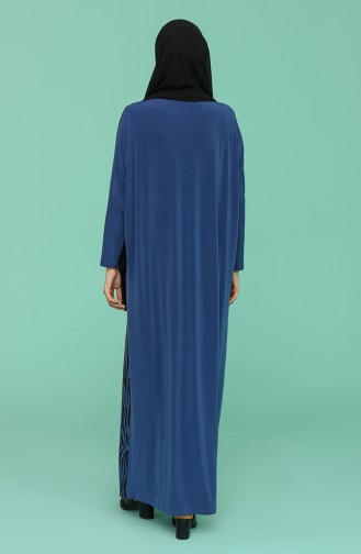 Indigo Hijab Kleider 1497-01