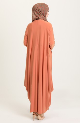 Robe Hijab Tabac 1686-02