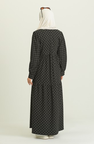 Black Hijab Dress 21Y8399-01