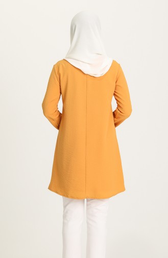 Düz Tunik 0637-06 Hardal