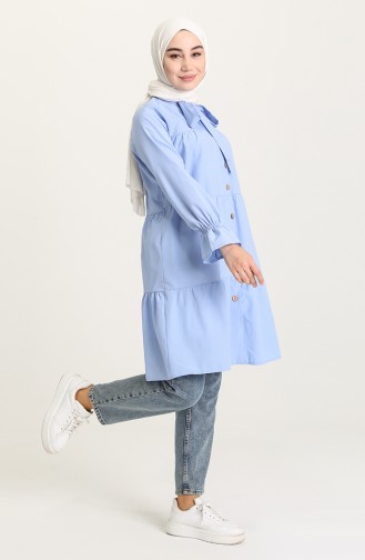 Babyblau Tunikas 0019-06