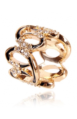 Gold Colour Ring 01443-01