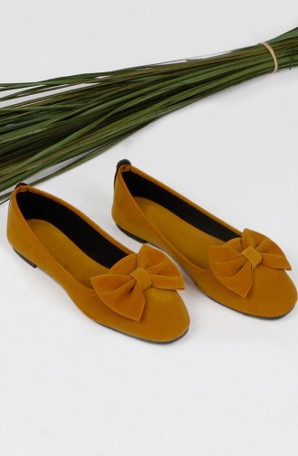 Saffron Colored House Shoes 0176-14