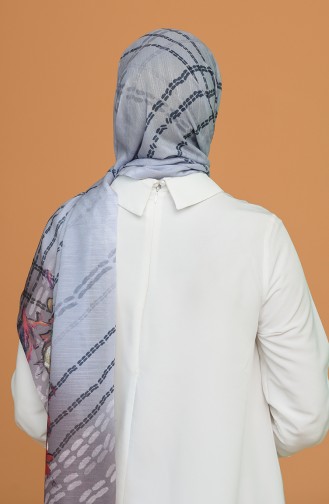 Grau Schal 1024-03