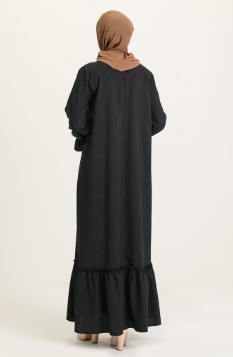 Robe Hijab Bleu Marine 5009-02