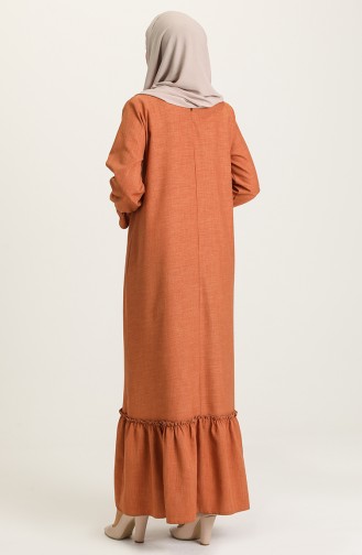 Robe Hijab Tabac 5009-04