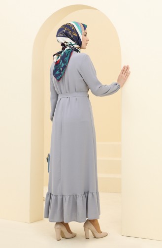 Robe Hijab Gris 2003-06