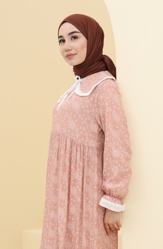Powder Hijab Dress 21Y8400-03