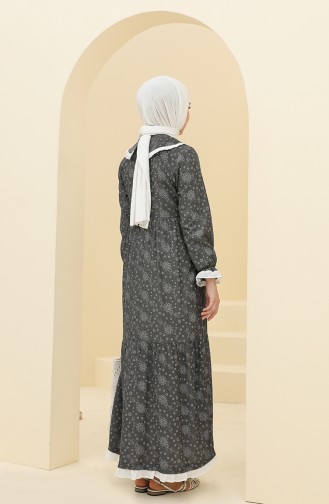 Robe Hijab Gris 21Y8400-06