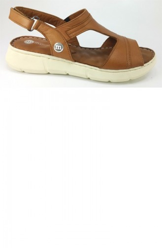 Sandales D`été Tabac 7710