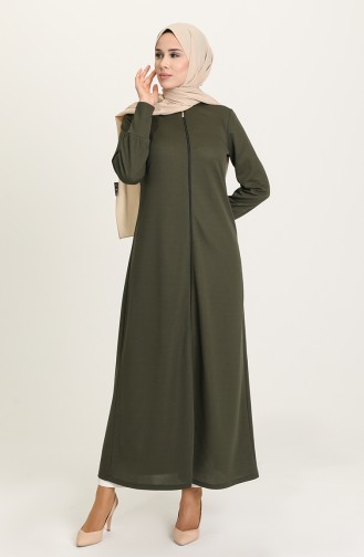 Khaki Abayas 1014-03