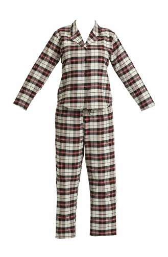 Grau Pyjama 4490-01