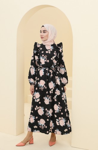 Robe Hijab Noir 21139-01
