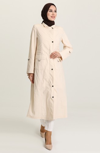 Cream Trench Coats Models 2000-05