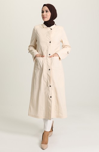 Cream Trench Coats Models 2000-05