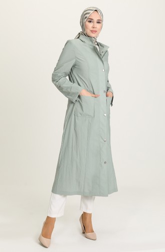 Unreife Mandelgrün Trench Coats Models 2000-06