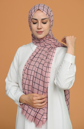 Light Dusty Rose Shawl 9503-04