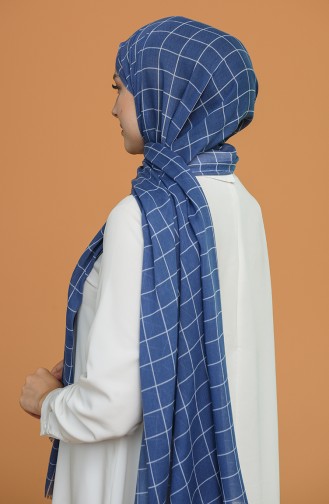 Denim Blue Shawl 9503-15