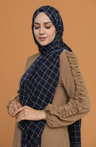 Navy Blue Shawl 9503-16