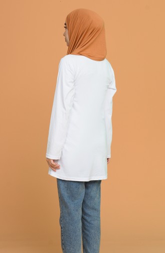 T-Shirt Blanc 5607-01