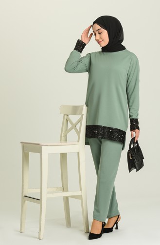 Green Almond Suit 2390-05