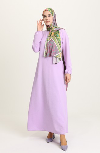 Violet Hijab Dress 0636-04