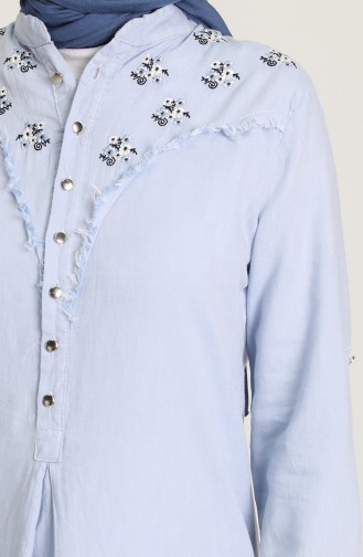 Ice Blue Tunics 3006-01