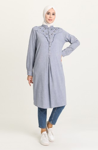 Navy Blue Tuniek 3006-07