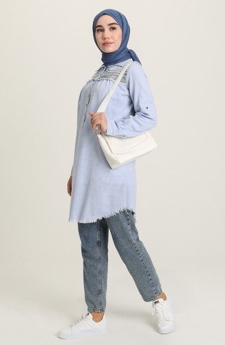 Baby Blue Tunics 3009-02