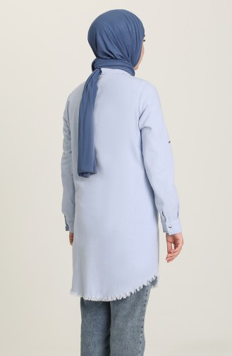 Babyblau Tunikas 3009-02