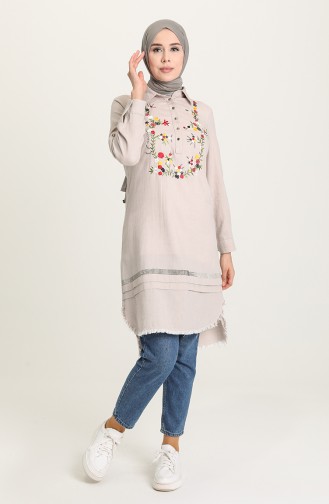 Beige Tunics 5016-02