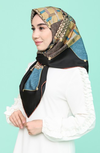 Black Scarf 9237-25