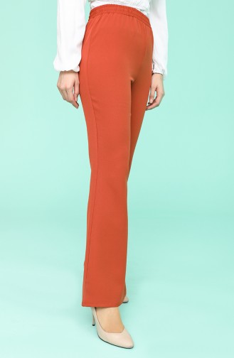 Brick Red Pants 101015PNT-01