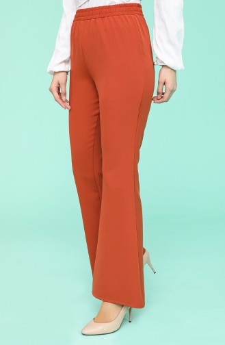 Brick Red Pants 101015PNT-01