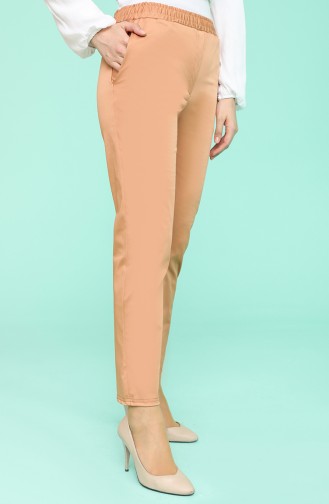 Apricot Color Pants 9046-13