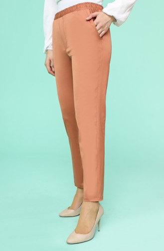 Pantalon Abricot 9046-14