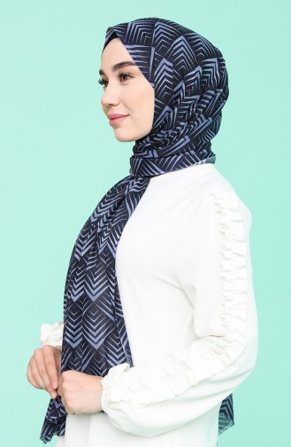 Navy Blue Shawl 9832-04